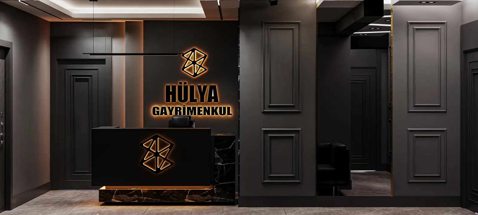 Hülya Emlak İç Mekan Projesi